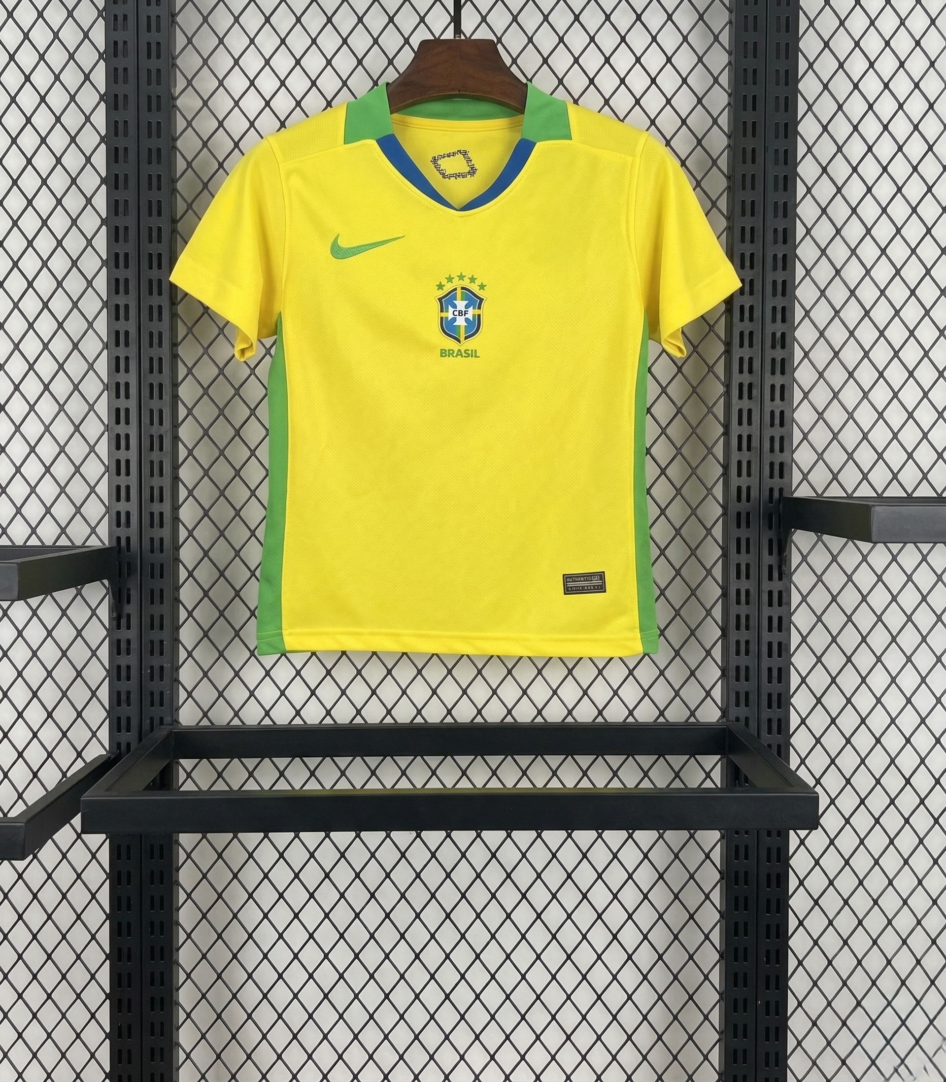 Camiseta Seleção Brasileira - Polo Amarela
