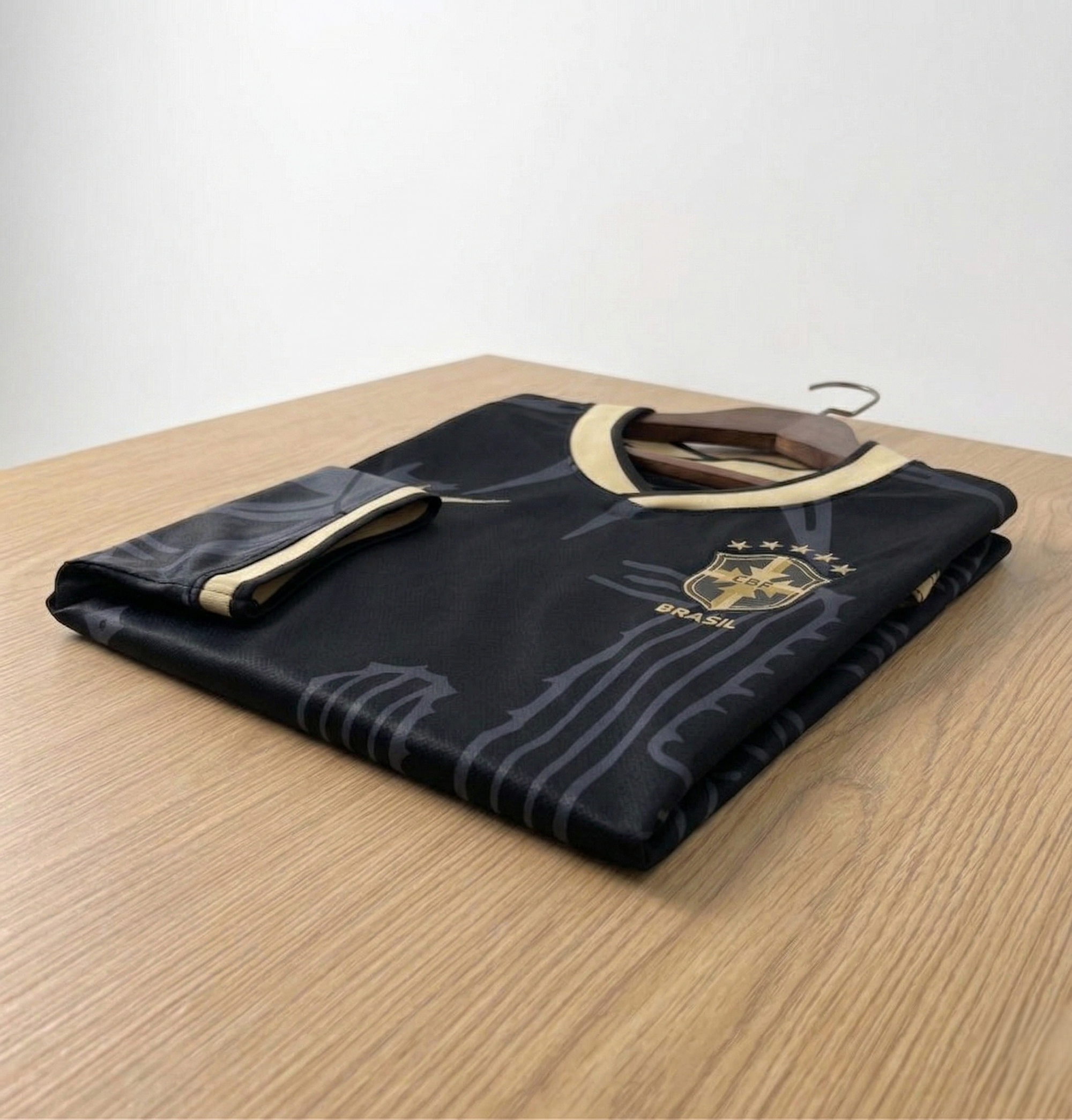 Camiseta Seleção Brasileira - Preto