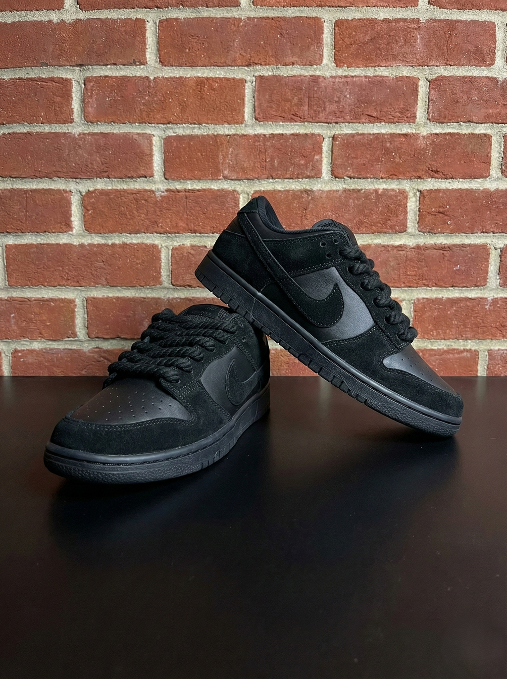 Nike Dunk Low "Black Fosco"