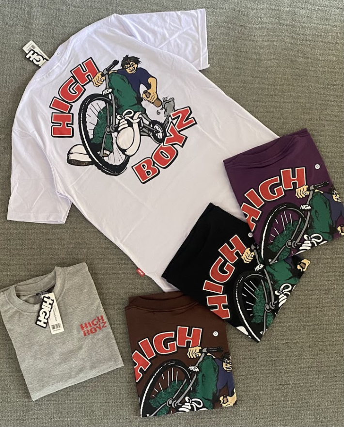 Camisetas HIGH BOYZ - Bike (Pague 3 Leve 5)