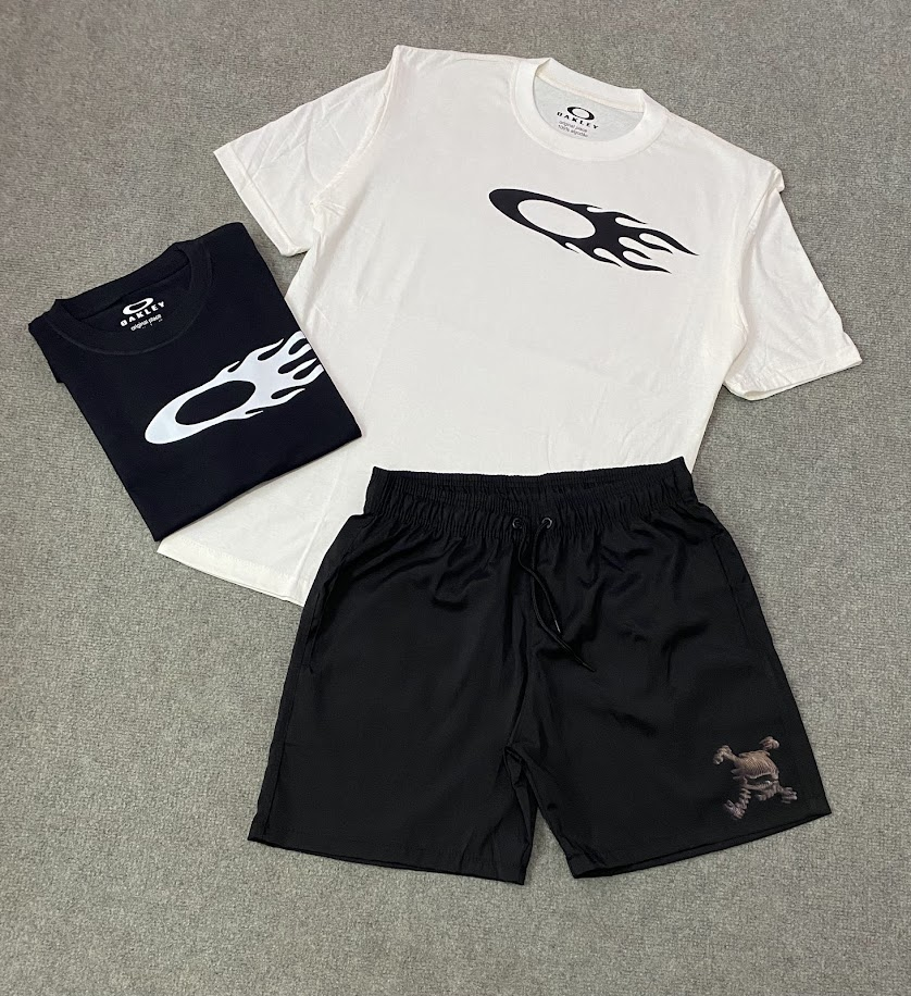 Conjunto Oakley Fire + CAMISETA BRINDE